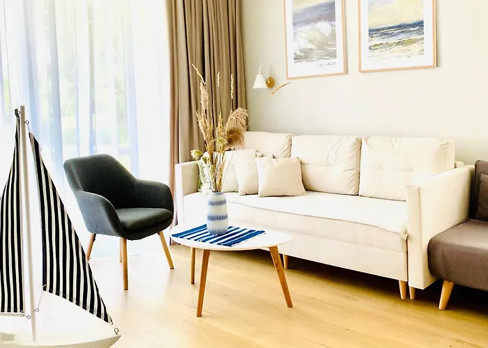 Nowy Apartament Z Tarasem Stacja Baltic Twins